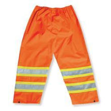 Orange Regenhose aus 300 Denier Polyester